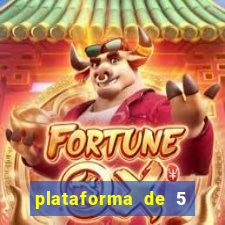 plataforma de 5 reais fortune tiger