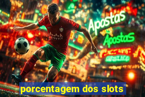 porcentagem dos slots