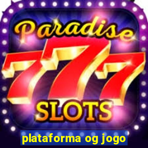 plataforma og jogo