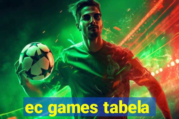 ec games tabela