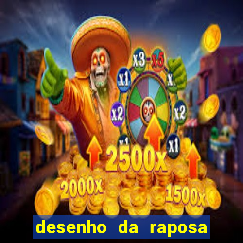 desenho da raposa do cruzeiro para colorir