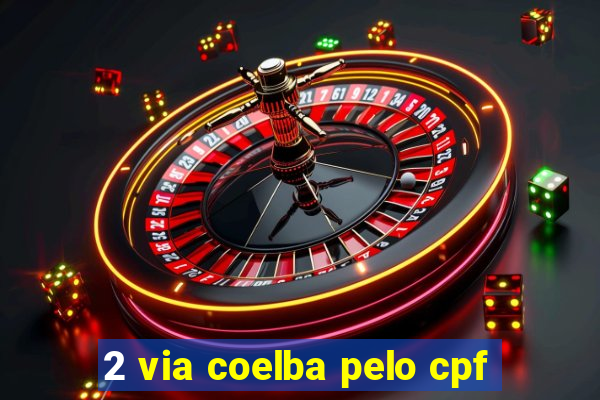 2 via coelba pelo cpf