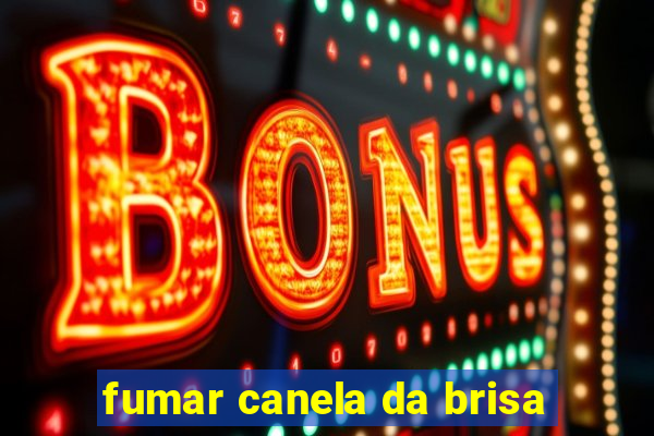 fumar canela da brisa