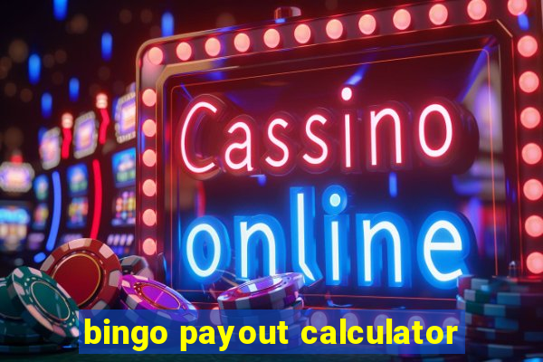 bingo payout calculator