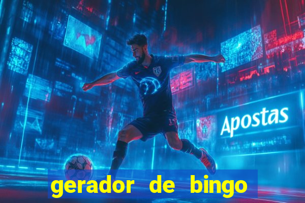 gerador de bingo de palavras