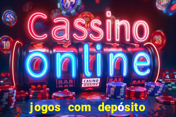 jogos com depósito de 50 centavos